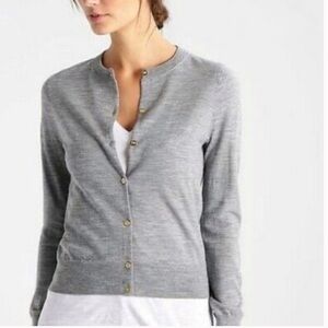 NWOT J. Crew Lightweight Wool Jackie Cardigan Sweater